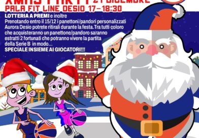 Christmas Party Sabato 21 Dicembre – Grazie ai commercianti ed alle aziende di Desio e Monza.