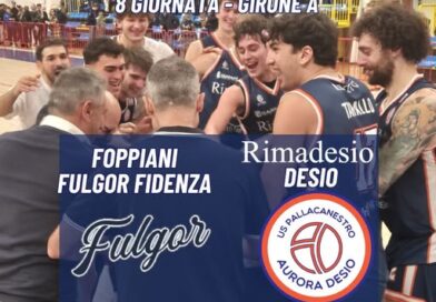 SERIE B: LA RIMADESIO CALA IL TRIS, BATTUTA FIDENZA 84-93