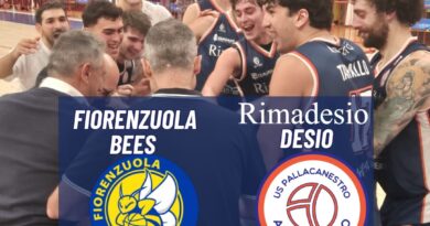 SERIE B: RIMADESIO CORSARA A CASTELL’ARQUATO, FIORENZUOLA BATTUTA 75-79