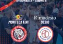 SERIE B: RIMADESIO BATTUA DA GEMA MONTECATINI PER 87-77
