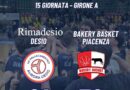SERIE B: LA RIMADESIO TORNA AL SUCCESSO, SUPERATA PIACENZA 91-76
