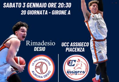 SERIE B: L’ASSIGECO PASSA AL PALADESIO, RIMADESIO SCONFITTA 72-81