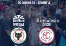 SERIE B: LA RIMADESIO CADE AD OMEGNA PER 81-79