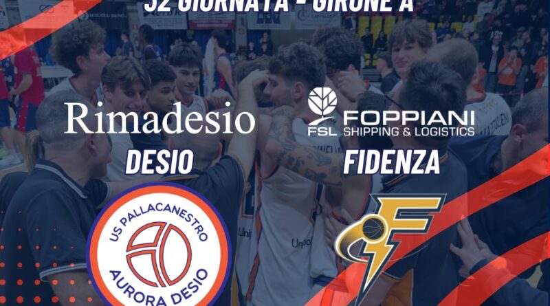 SERIE B: LA RIMADESIO SUPERA FIDENZA PER 91-73