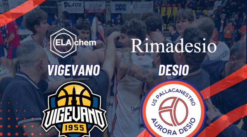 SERIE B: LA RIMADESIO CADE A VIGEVANO, LA CAPOLISTA DOMINA 99-71