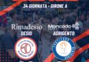 SERIE B: AGRIGENTO PASSA IN ALDO MORO, LA RIMADESIO CADE 94-98