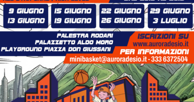 Iscrizioni aperte per l’Aurora Desio City CAMP 2026
