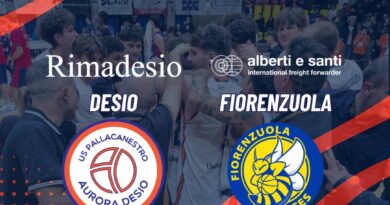 SERIE B: FIORENZUOLA PASSA LA PALADESIO, RIMADESIO SCONFITTA 83-88