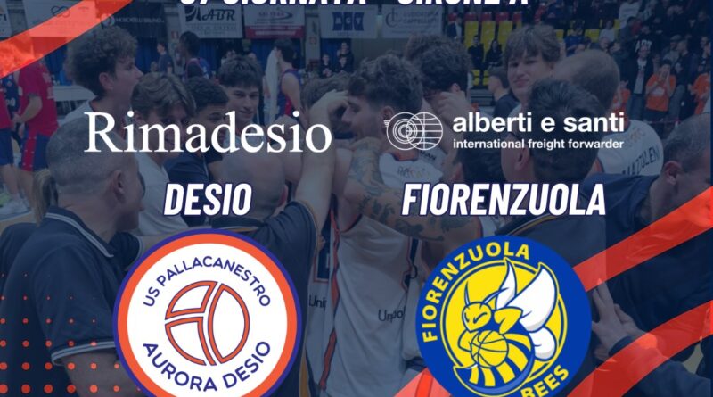 SERIE B: FIORENZUOLA PASSA LA PALADESIO, RIMADESIO SCONFITTA 83-88
