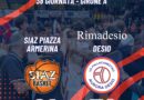 SERIE B: LA RIMADESIO CADE 91-78 A PIAZZA ARMERINA