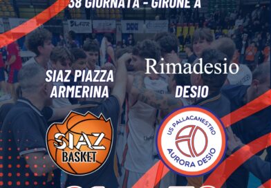SERIE B: LA RIMADESIO CADE 91-78 A PIAZZA ARMERINA