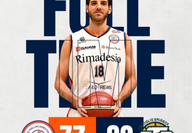SERIE B: TERZA SCONFITTA PER LA RIMADESIO, TREVIGLIO PASSA 77-82